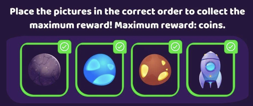 Space Adventure Daily Combo 5 May 2025